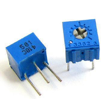 Precautions for adjustable resistors